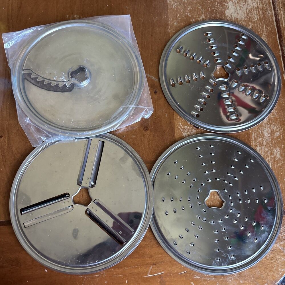 Bosch Universal Slicer Shredder Disc Set 3 Food Processor Blades Replacement